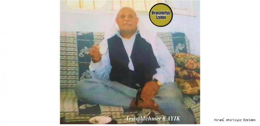 Viranşehir’de Yıllarca Esnaflık Yapmış, Merhum Hacı Salım Ölçer