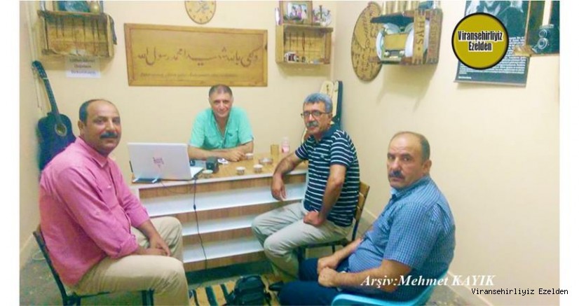 Viranşehir’de Yıllarca Esnaflık yapmış, Sevilen İnsan Mehmet Yıldız, Ahmet Topkan, İbrahim Kahraman ve Ahmet Çağrı