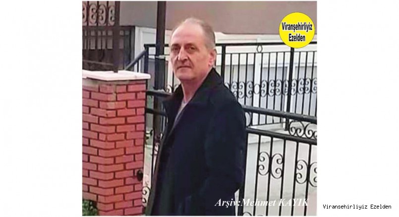  Viranşehir’de Yillarca Esnaflık yapmış, şimdi İzmir ilinde yaşayan Eyyüp Belkıran