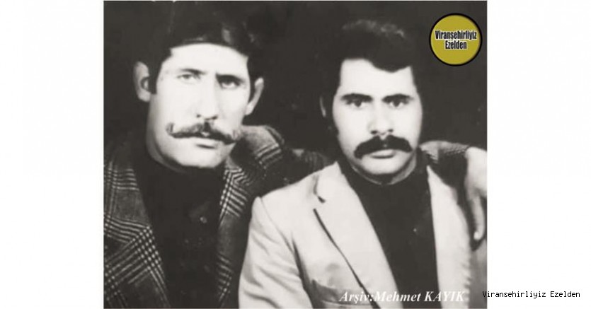 Viranşehir’de Yıllarca Esnaflık yapmış, şimdi Mersinde yaşayan, Mehmet Özcengiz(Mehmet İzol) ve Merhum Ali Karacık(Zübeyir)