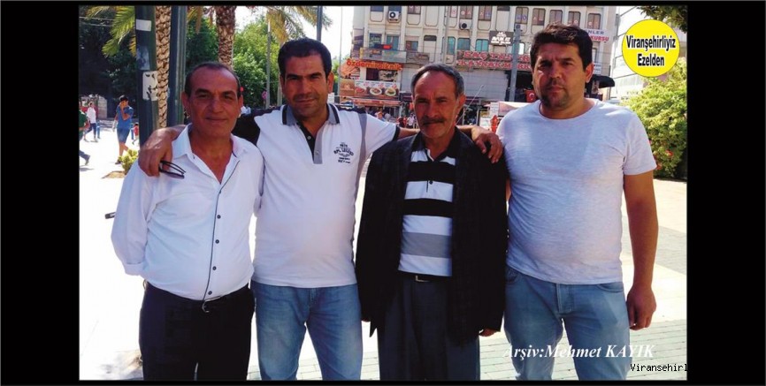 Viranşehir’de Yillarca Esnaflık Yapmış, Veli Derintaş, Suphi Tunç, Serzan Araz ve Arkadaşı