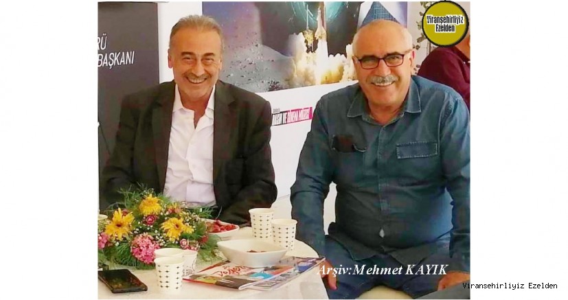 Viranşehir’de Yıllarca Gazetecilik Yapmış, Kanal Urfa Genel Yayın Yönetmeni Gazeteci Ferhat Özer ve Okul Arkadaşı Gazeteci Yazar Lokman Şıhanlıoğlu