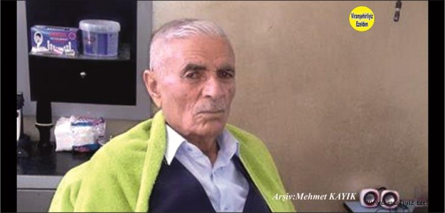 Viranşehir’de Yıllarca Hayvancılık Sektöründe Esnaflık Yapmış, Sevilen İnsan Eyyüp Etrez