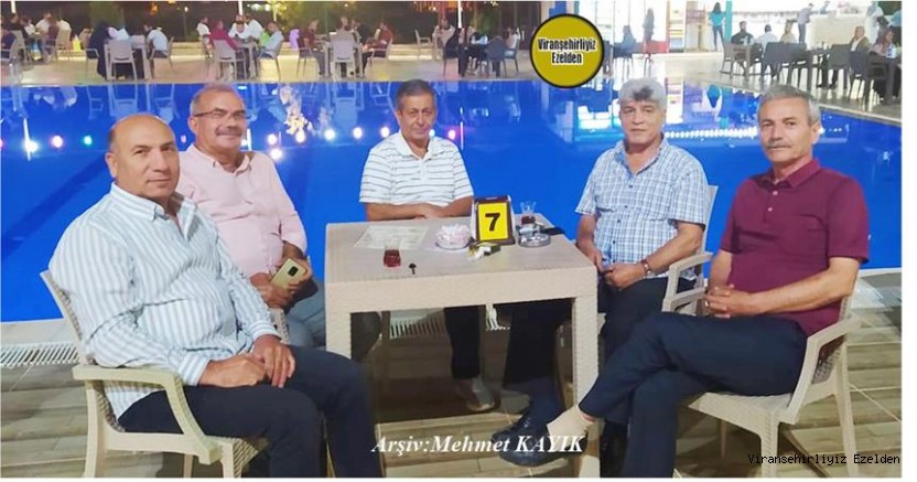 Viranşehir’de Yıllarca İlçe Milli Eğitim Şube Müdürlüğü yapmış, Emekli Müdür Naif Ekinci, Emekli Banka Müdürü Süleyman Torunlu, Eski İlçe Tarım Müdürü Sıraç Yolcu, Okul Müdürü Burhan Öztemel 