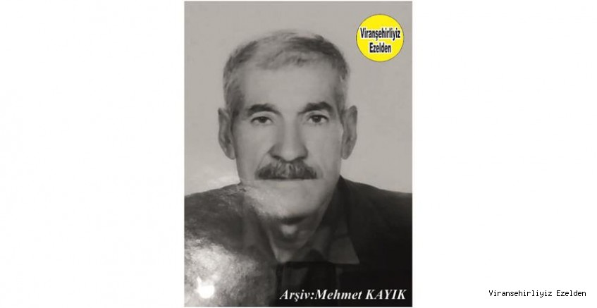 Viranşehir’de Yıllarca İnşaat Sektöründe Ustalık yapmış, Sevilen İnsan Merhum Mahmut İtmiş(İzol)