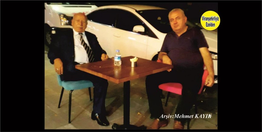 Viranşehir’de Yıllarca İtfaiye Amirliği yapmış, Şimdi İzmir’de Yaşayan, Mustafa Diken ve Akrabası Osman Özkılavuz