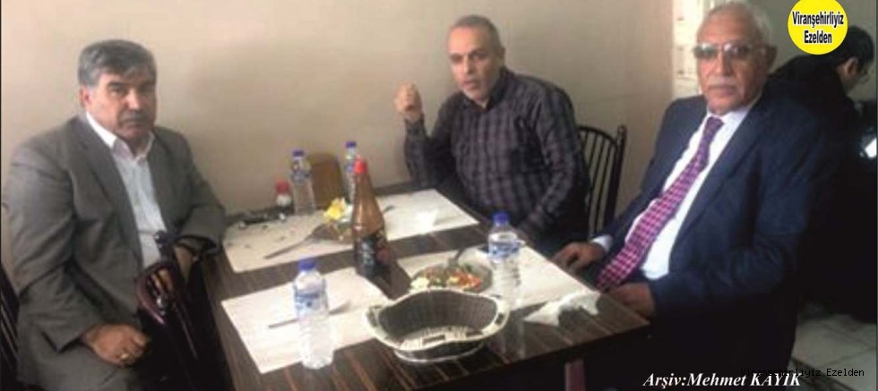 Viranşehir’de Yıllarca Kanaat Önderliği Yapmış, Merhum Şeyhmus Göl, Abdulkerim Etli ve Hacı Cuma Koyuncu