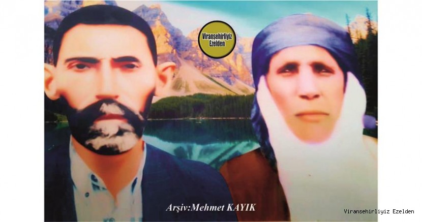 Viranşehir’de Yıllarca Kanaat Önderliği yapmış, Ömerê Kûllîk Ömer Ağa Olarak tanınan Sevilen İnsan Merhum Ömer Bozkurt  ve Eşi Merhume Hacı Fatma Bozkurt
