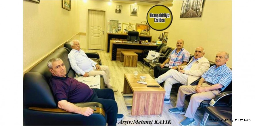 Viranşehir’de Yıllarca Kanaat Önderliği Yapmış, Sevilen İnsan Av. Münir Öztürk, Av. Abdurrahman Öztürk, Abdulkadir Öztürk, Vahit Yıldız ve Bubo Büyükturan