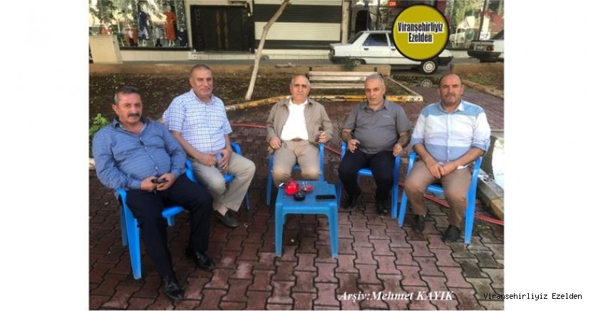 Viranşehir’de Yıllarca Kanaat Önderliği yapmış, Sevilen İnsan Avukat Mehmet Münir Öztürk, Mehmet Yüzücü, Mahmut Ekinci, Abdulkerim Etli ve İbrahim Kahraman