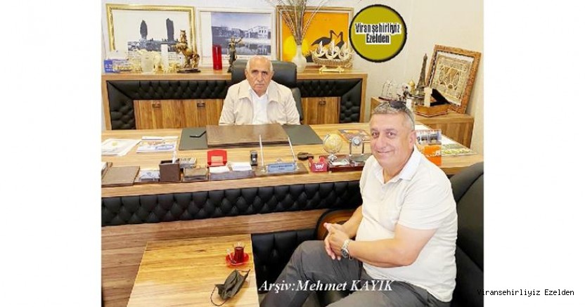 Viranşehir’de Yıllarca Kanaat Önderliği yapmış, Sevilen İnsan Avukat Mehmet Münir Öztürk ve Misafiri Mehmet Adnan Ayaz