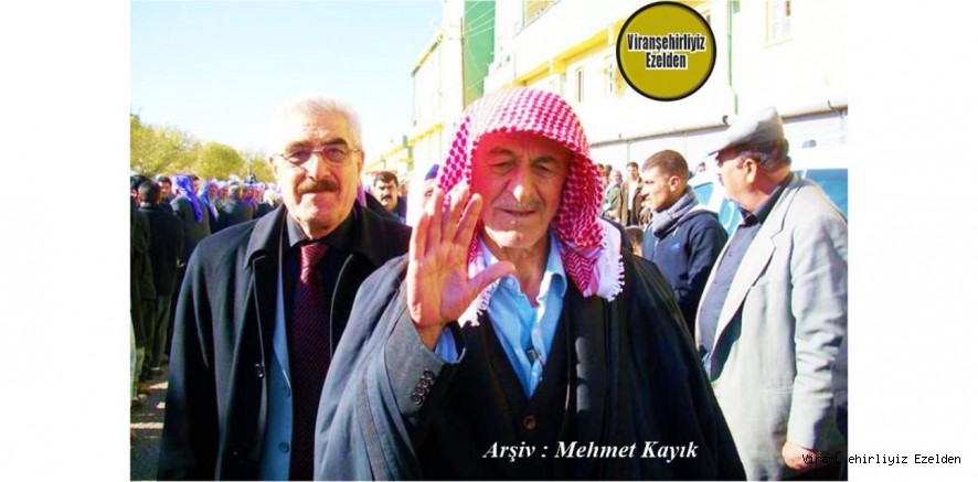 Viranşehir’de Yıllarca Kanaat Önderliği Yapmış, Sevilen İnsan Kalo Şeyh Hikmet Aydın ve Kanaat Önderlerimizden İş İnsanı Mehmet Şerif Özkan