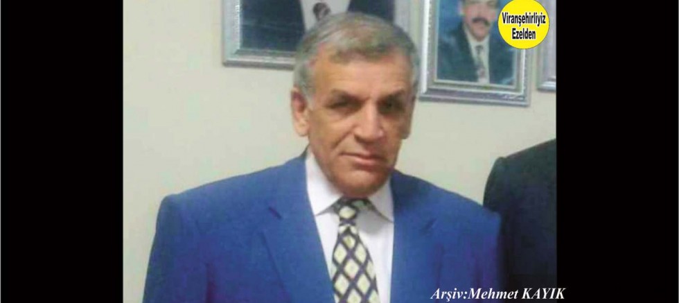 Viranşehir’de Yıllarca Kanaat Önderliği Yapmış, Sevilen İnsan Nezir Öztop