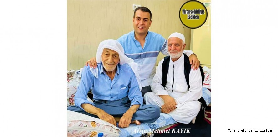 Viranşehir’de Yıllarca Kanaat Önderliği Yapmış, Sevilen İnsan Şeyh Hikmet Aydın, Eyyüp Özdemir ve Gölbaşı Cami Hocası Hafız Mahmut Yıldız