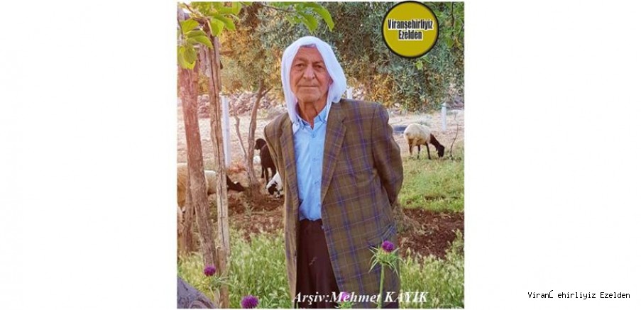 Viranşehir’de Yıllarca Kanaat Önderliği Yapmış, Sevilen İnsan Şeyh Hikmet Aydın