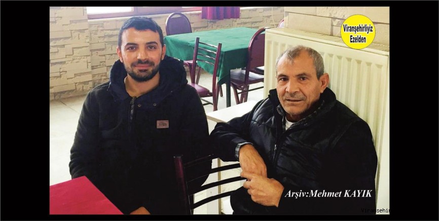 Viranşehir’de Yıllarca Kaporta Ustalığı yapmış, şimdi İzmit ilinde yaşayan Aziz Usta olarak tanınan Aziz Uçuk ve İbrahim Atkı
