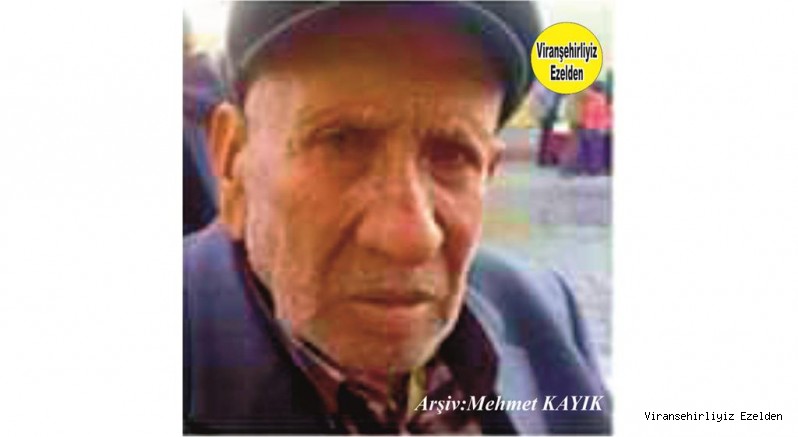 Viranşehir’de Yıllarca Limon Tuzu, Karabiber Satıcılığı, yapmış, Emektar İnsan Merhum Hasan Şavlı
