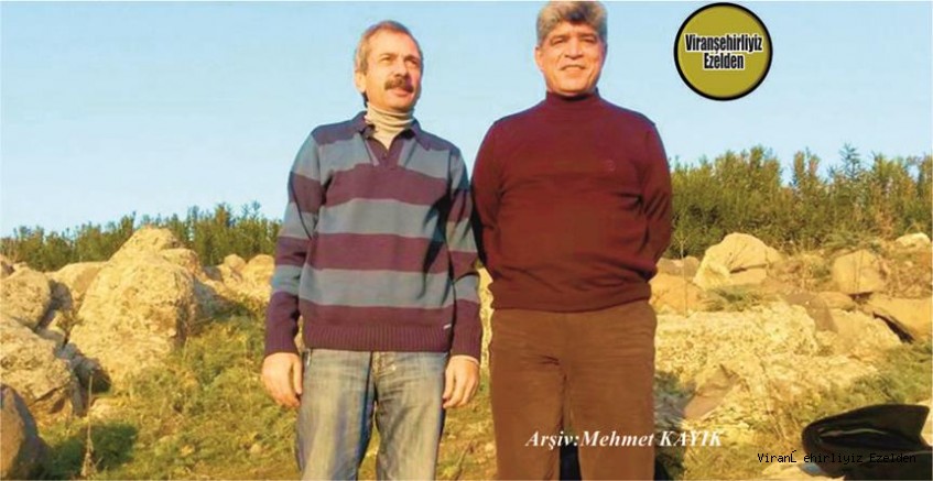 Viranşehir’de Yıllarca Lise Müdürlüğü Yapmış, Sevilen İnsan, Lise Müdürü Abdulkadir Yolcu ve Arkadaşı Emekli Banka Müdürü Süleyman Torunlu