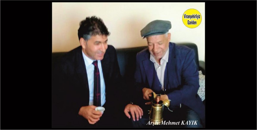 Viranşehir’de Yıllarca Lise Müdürlüğü Yapmış, Sevilen İnsan Nedim Özkan ve Usta Mırracı(Acı Kahve) Ahmet Barik(Karadayı)