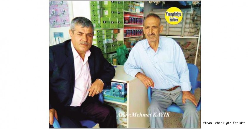 Viranşehir’de Yıllarca Lokanta Sektöründe Esnaflık yapmış, Sevilen İnsan Merhum Seydo Aslandağ(Seydo Usta) ve Amcasının Oğlu Mehmet Aslandağ