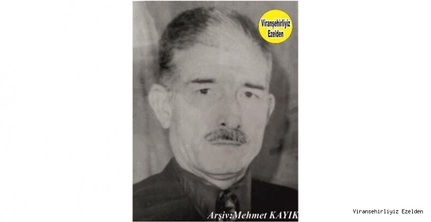 Viranşehir’de Yıllarca Maliyede Memuriyet yapmış, Maliyeci Babe olarak tanınan, Sevilen İnsan Merhum Mehmet Erdil