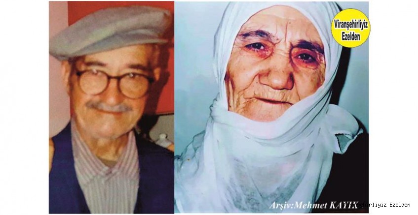 Viranşehir’de Yıllarca Memuriyet yapmış, Sevilen İnsan Merhum Ahmet Cemil Durukan(Cemil Çavuş) ve Eşi Merhume Bedriye Durukan