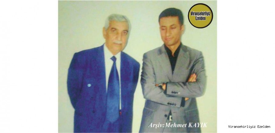 Viranşehir’de Yıllarca Memuriyet yapmış, Sevilen İyi İnsan Merhum Seydi Egemen ve Yeğeni Mehmet Tahsin Yolcu