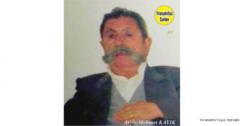 Viranşehir’de Yıllarca Mobilya Sektöründe Esnaflık yapmış, Sevilen İnsan Merhum Zülküf Delek(Pala Zeki)