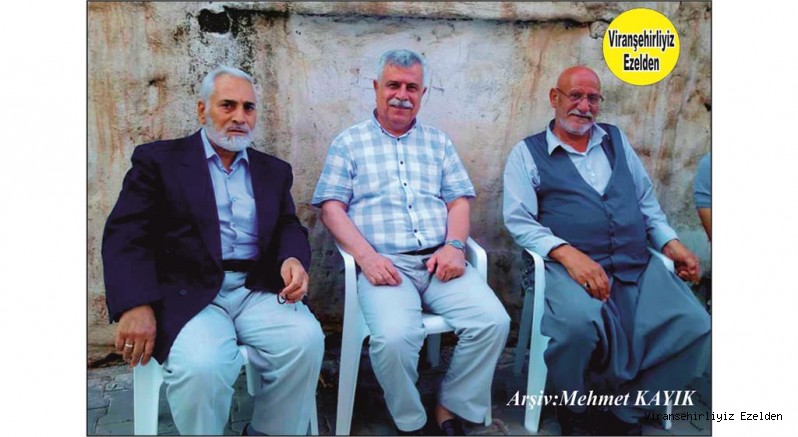 Viranşehir’de Yıllarca Müftü olarak Görev yapmış, Ramazan Aslan, Eski İlçe Milli Müdürü Ömer Sağır ve Esnaf Abdi Büyükçepik