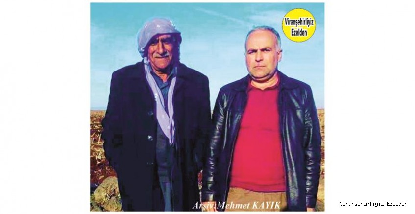  Viranşehir’de Yıllarca Muhtarlık Yapmış, Bubo Ün ve Oğlu Viranşehir Belediyesi Personellerinden, Ali Ün