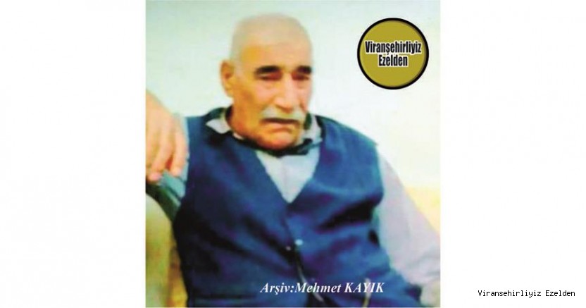 Viranşehir’de Yıllarca Nalbantlık Sektöründe Esnaflık yapmış, Nalbant Mahmut olarak tanınan, Merhum Mahmut Tunçyürek