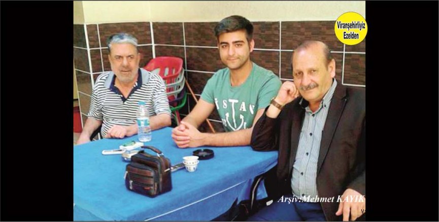Viranşehir’de Yıllarca Öğretmenlik Yapmış, Emekli Öğretmen Nurettin Salmaş, Emekli Öğretmen Fahri Kaya ve Necmettin Salmaş
