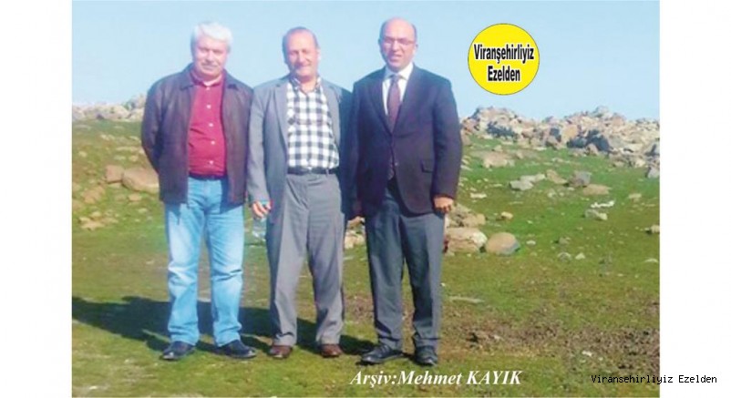 Viranşehir’de Yıllarca Öğretmenlik yapmış, Fahri Kaya, Avrupada yaşayan Seraceddin Kırıcı ve Mustafa Kılıç