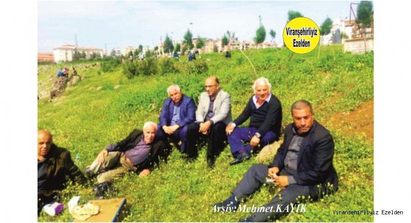 Viranşehir’de Yıllarca Öğretmenlik yapmış, Mehmet Ali Hançer, Ali Bahçeli, Kemal Kudin, Seraddin Kırıcı ve Arkadaşları
