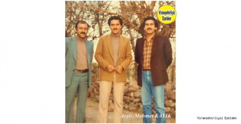 Viranşehir’de Yıllarca Öğretmenlik yapmış, Mustafa Alay, Öğretmen Ramazan Altan ve Cemal Öztürk