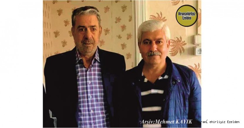 Viranşehir’de Yıllarca Öğretmenlik Yapmış, Nuri Hoca olarak tanınan, Sevilen İnsan Nuri Salmaş ve Arkadaşı Mustafa Kılıç