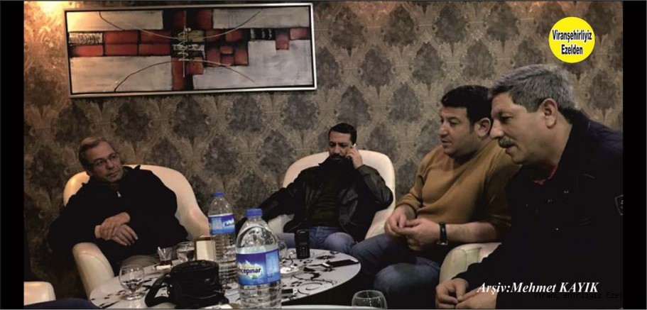 Viranşehir’de Yıllarca Öğretmenlik Yapmış, Öğretmen Ali Kaplan, Öğretmen Ahmet Yılmaz, TEDAŞ Şefi Hamit Eren ve Aziz Kaplan