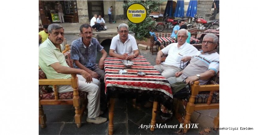 Viranşehir’de Yıllarca Öğretmenlik yapmış, Öğretmen Ekrem Çuvanlıoğlu, Adnan Gözen, Ferit Diken, Mehmet Özbucak ve Salih Şükür