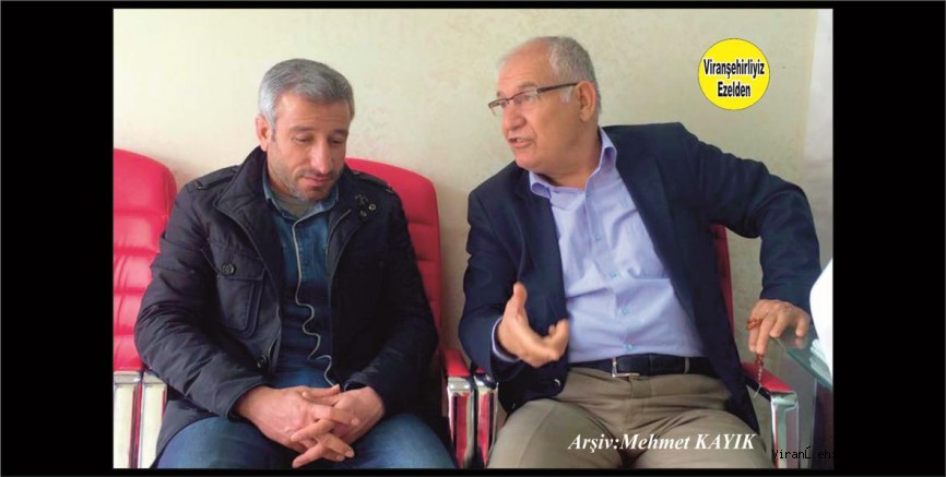 Viranşehir’de Yıllarca Öğretmenlik Yapmış, Sevilen İnsan Emekli Öğretmen Dede Osman Erdil ve Eski Öğrencilerinden Ahmet Direk