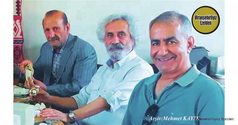 Viranşehir’de Yıllarca Öğretmenlik yapmış, Sevilen, İnsan Emekli Öğretmen M. Fahri Kaya, Emekli Öğretmen Mehmet Pirinç ve Emekli Bekçi Mehmet Coşkun(Dürri Coşkun)