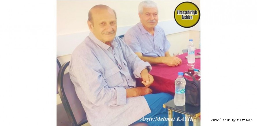 Viranşehir’de Yıllarca Öğretmenlik Yapmış, Sevilen İnsan Emekli Öğretmen M. Fahri Kaya ve Avrupa’dan Gelen Misafiri Mustafa Kılıç