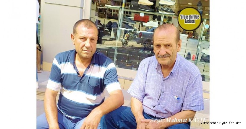 Viranşehir’de Yıllarca Öğretmenlik yapmış, Sevilen İnsan Emekli Öğretmen M. Fahri Kaya ve Eski Öğrencisi Müzisyen Esnaf Eyyüp Doğan
