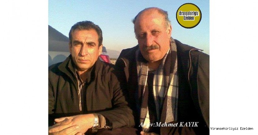 Viranşehir’de Yıllarca Öğretmenlik yapmış, Sevilen İnsan Emekli Öğretmen Mehmet Yılmaz ve Arkadaşı Mehmet İnci