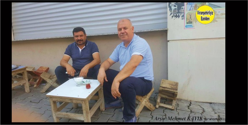 Viranşehir’de Yıllarca Öğretmenlik yapmış, Sevilen İnsan Öğretmen Adil Çoban ve Arkadaşı Doktor Önder Önen