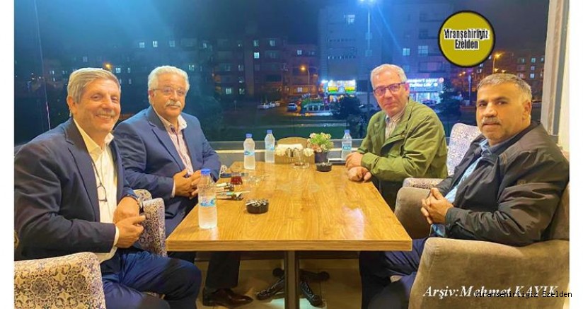 Viranşehir’de Yıllarca Öğretmenlik yapmış, Sevilen İnsan Öğretmen Ali Kaplan, Orman Mühendisi Mehmet Bayoğlu, Aziz Kaplan ve Arkadaşı