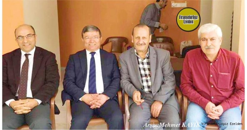 Viranşehir’de Yıllarca Öğretmenlik yapmış, Sevilen İnsan Öğretmen M. Fahri Kaya(Fahri Hoca), Avrupa’da Yaşayan, Mustafa Kılıç, Sıraç Kırıcı ve Arkadaşı