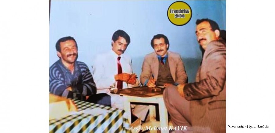 Viranşehir’de Yıllarca Öğretmenlik yapmış, Sevilen İyi İnsan Emekli Öğretmen Mehmet Salih Dursun, Halil Taylan, Hüseyin Yalav ve Bülent Laleoğlu