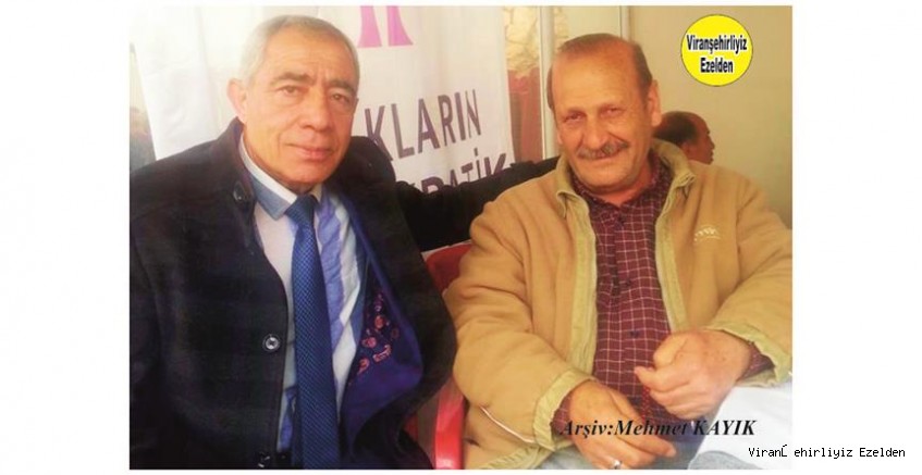 Viranşehir’de Yıllarca Öğretmenlik Yapmış, Sevilen Öğretmenlerimizden M. Fahri Kaya, Öğretmen Sefer Aytar