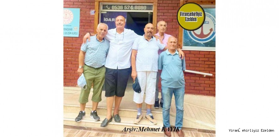 Viranşehir’de Yıllarca Okullarda Müdürlük Yapmış, Öğretmen Ahmet Sert,  Emekli Müdür Öğretmen Mahmut Turgut