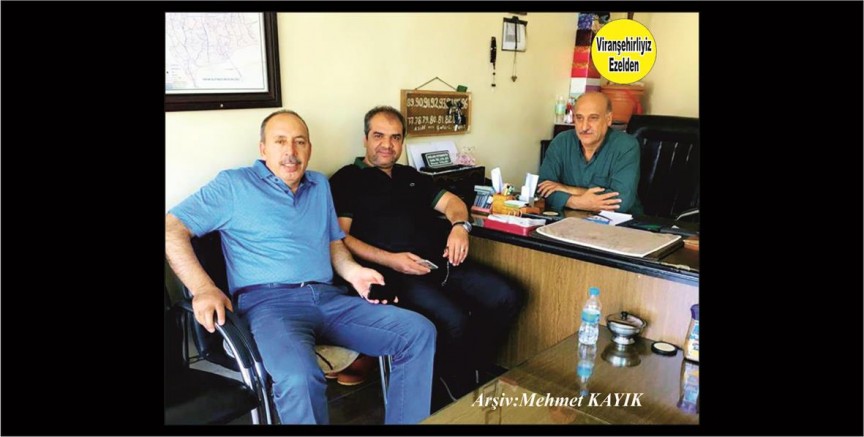 Viranşehir’de Yıllarca Oto Galeri Sektöründe Esnaflık yapmış, Dürüst Kişiliği ile Herkesin Güvenini Kazanmış, Sinan Yalav, İsmail Yaşar ve Misafiri Cesim Fidan